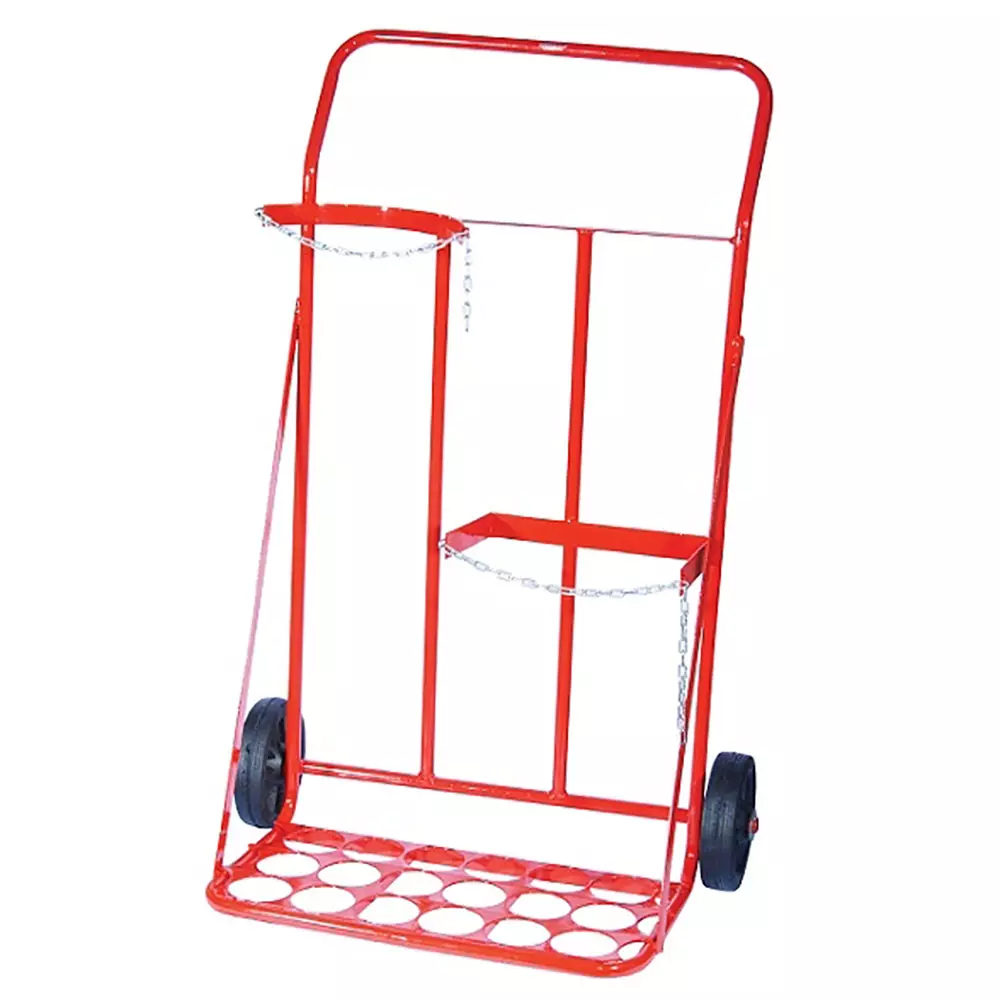 Carrinho Oxigênio Acetileno 02 Cilindros Modelo Coap Pem